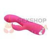 Masajeador de punto G con estimulacion clitorial y carga USB